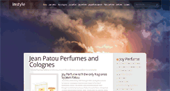 Desktop Screenshot of joyperfumes.com